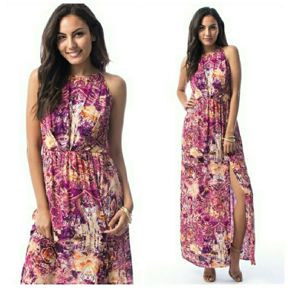 Jamari Slit Maxi Dress